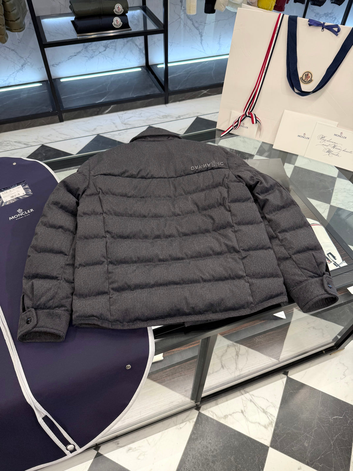 Grenoble Gelt down shirt jacket