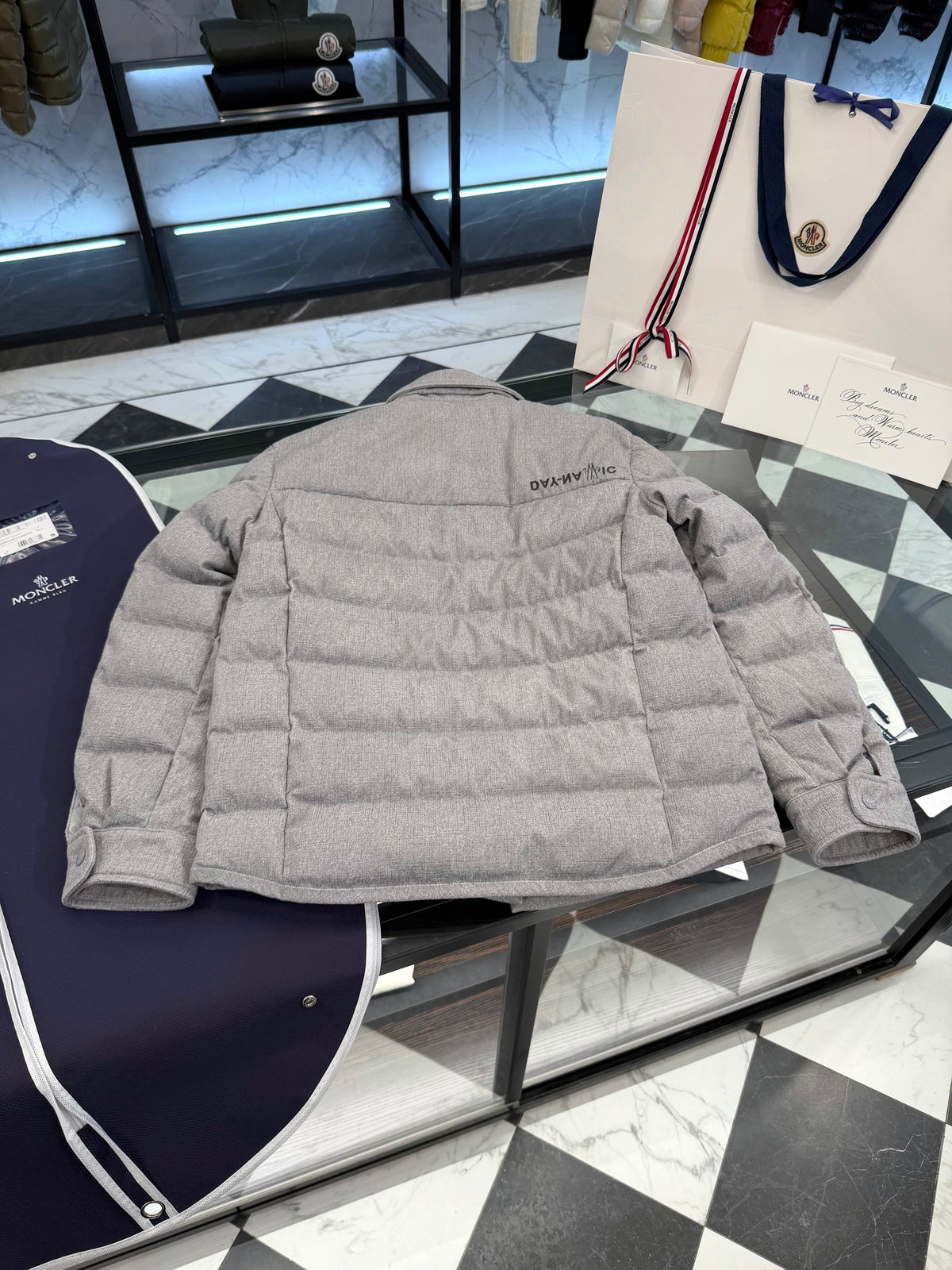 Grenoble Gelt down shirt jacket