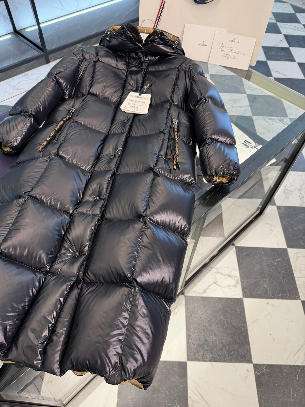 Parnaiba long down jacket