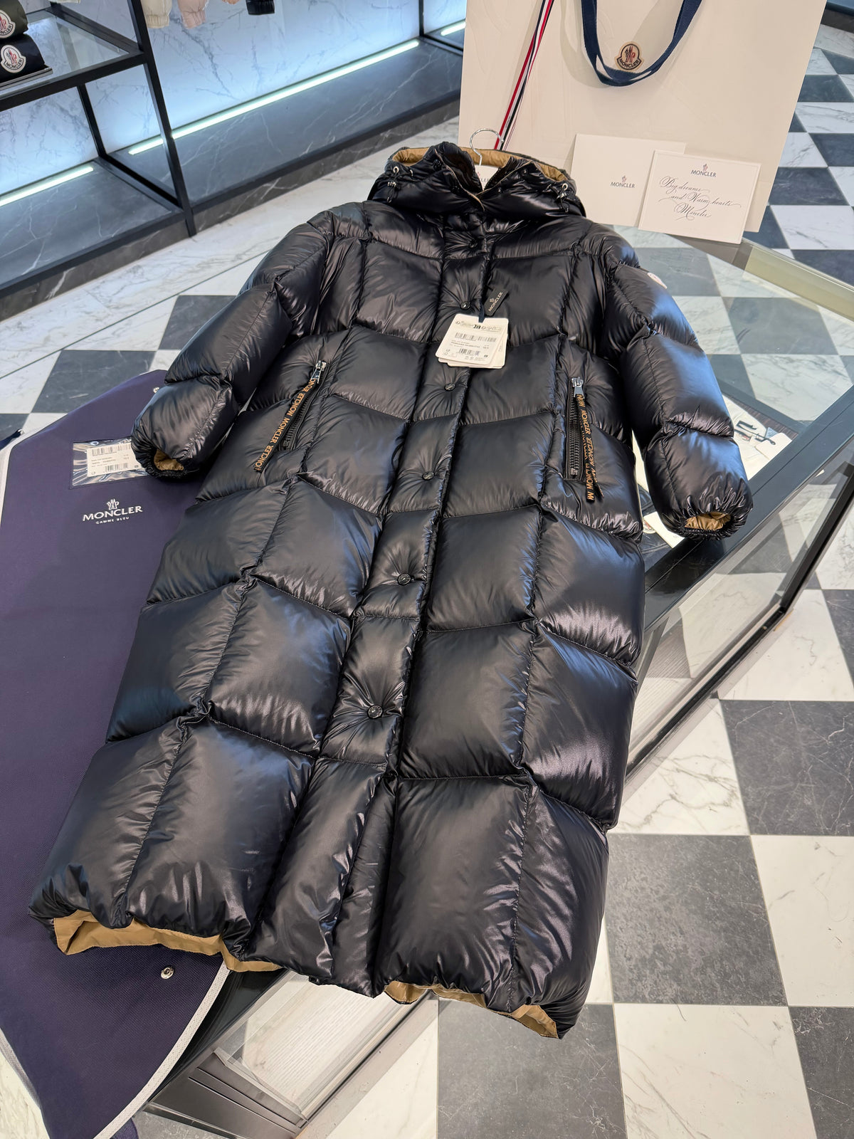 Parnaiba long down jacket