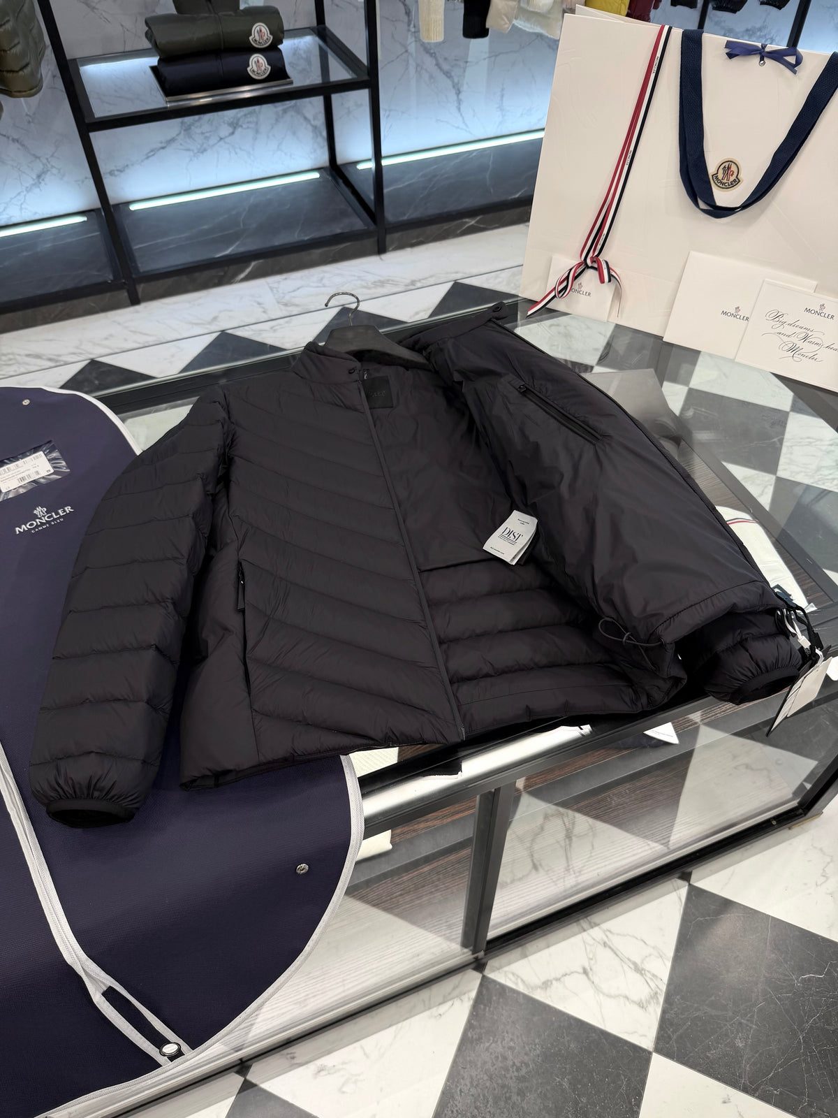 Mackinac down biker jacket