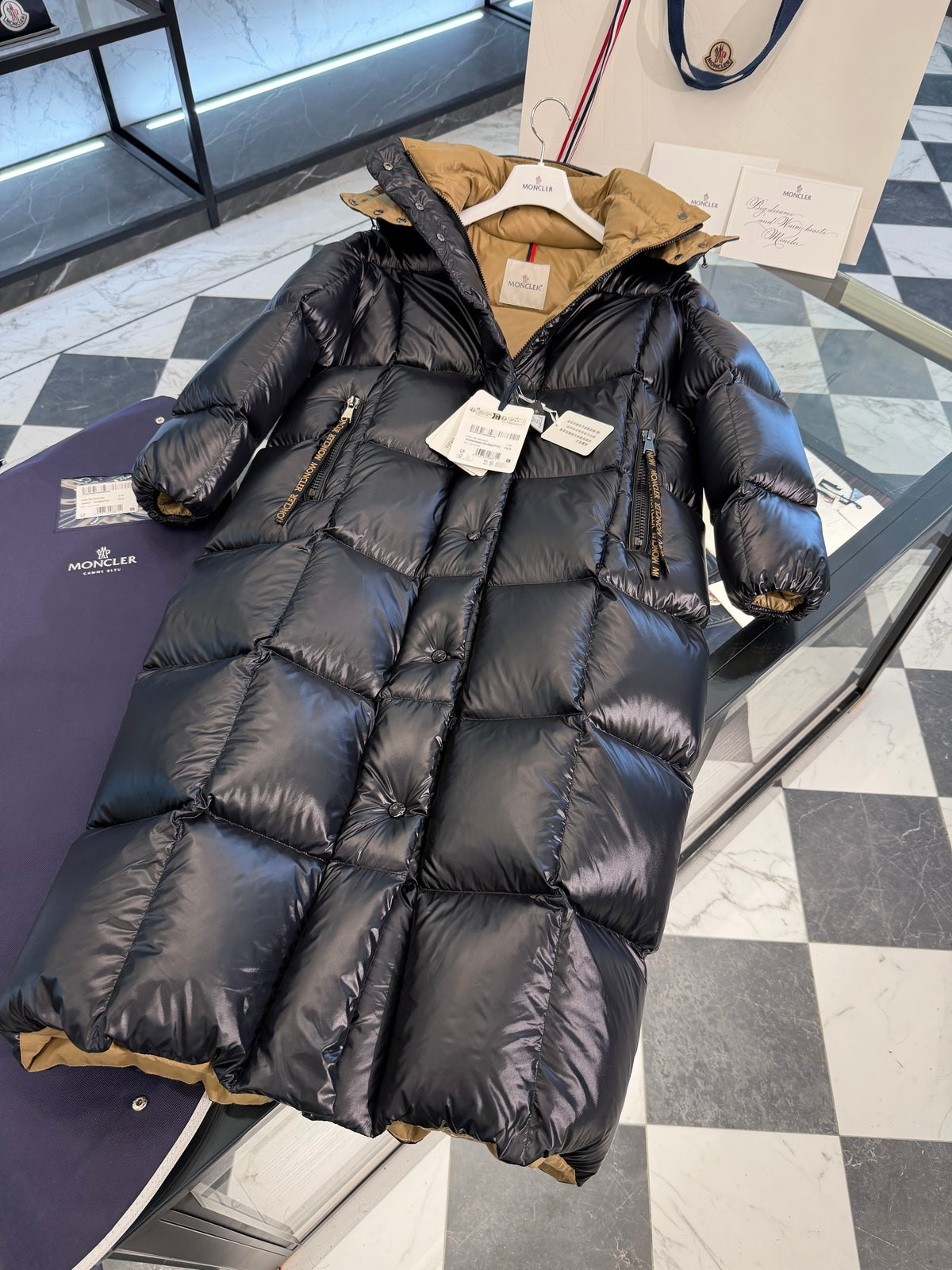 Parnaiba long down jacket