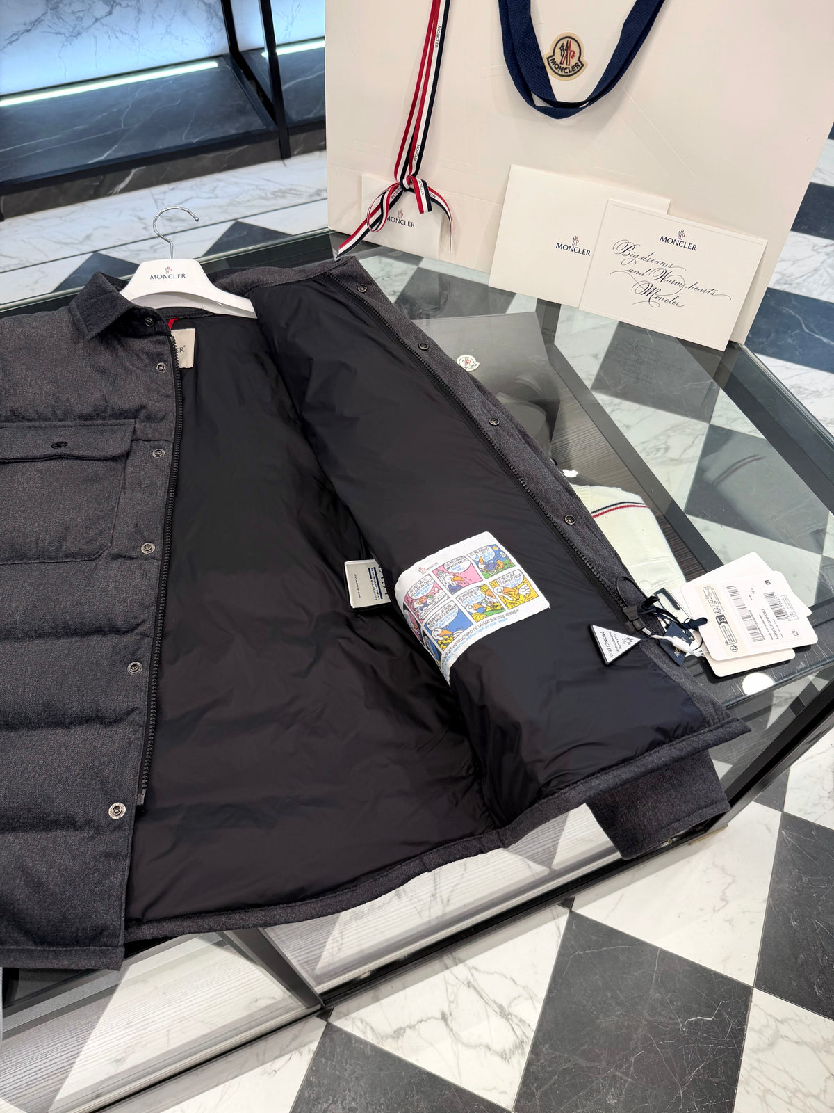 Grenoble Gelt down shirt jacket