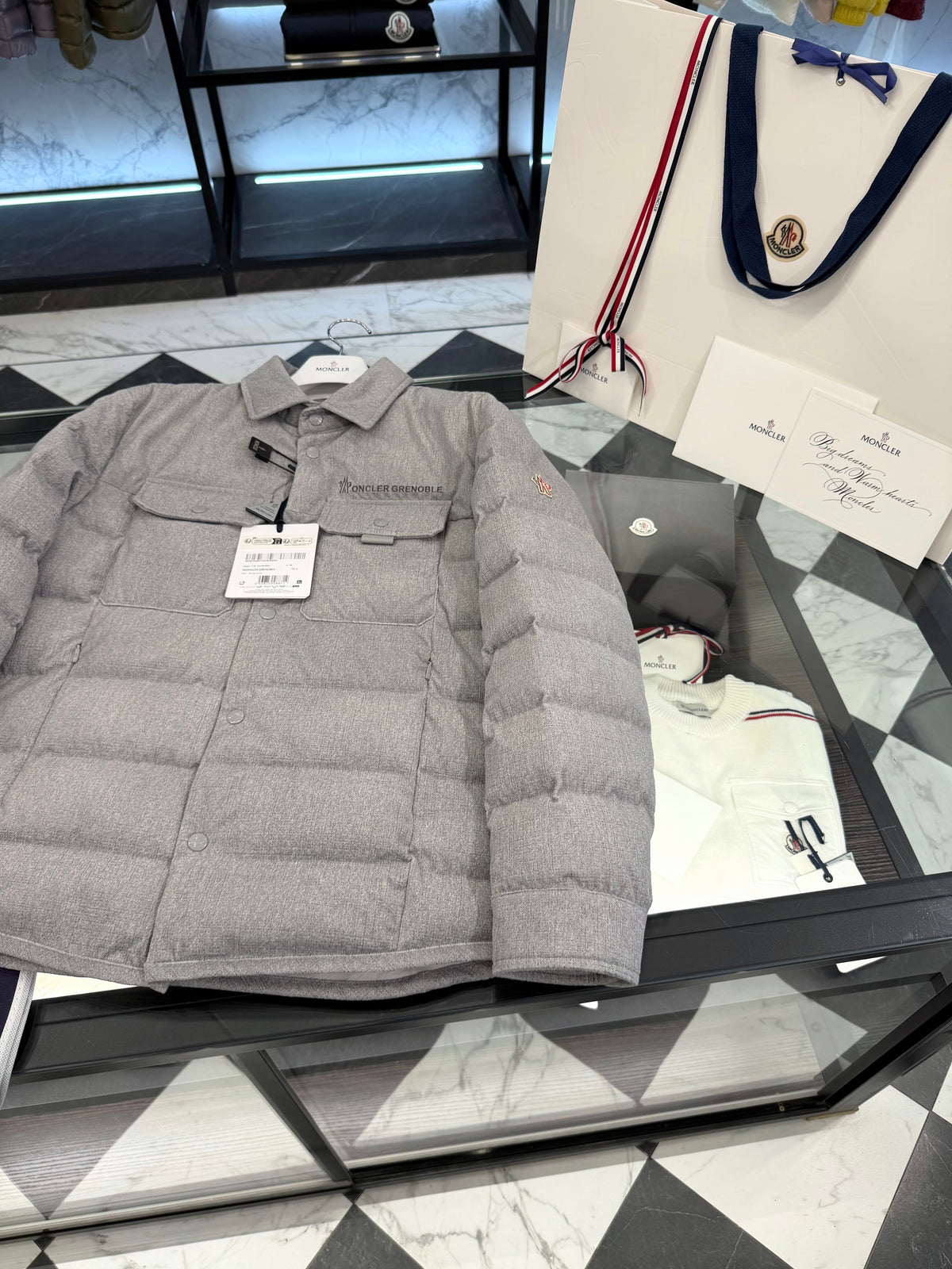 Grenoble Gelt down shirt jacket
