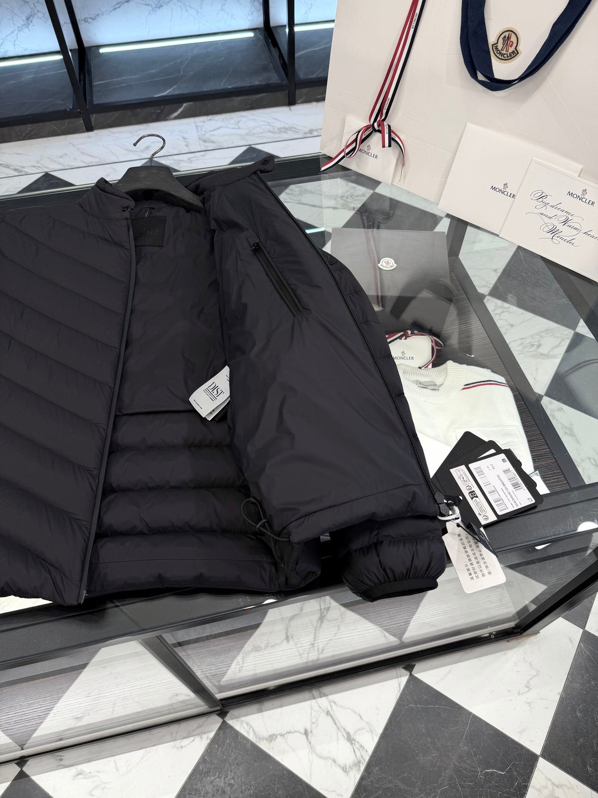 Mackinac down biker jacket