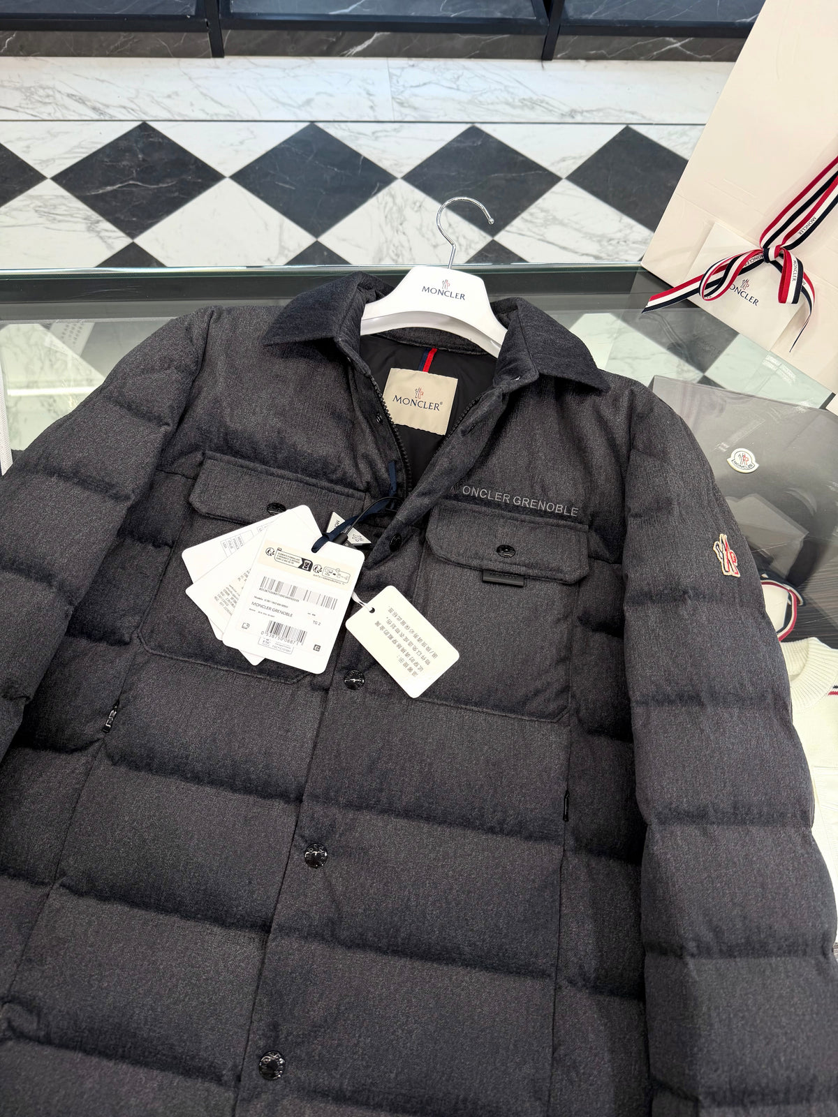 Grenoble Gelt down shirt jacket