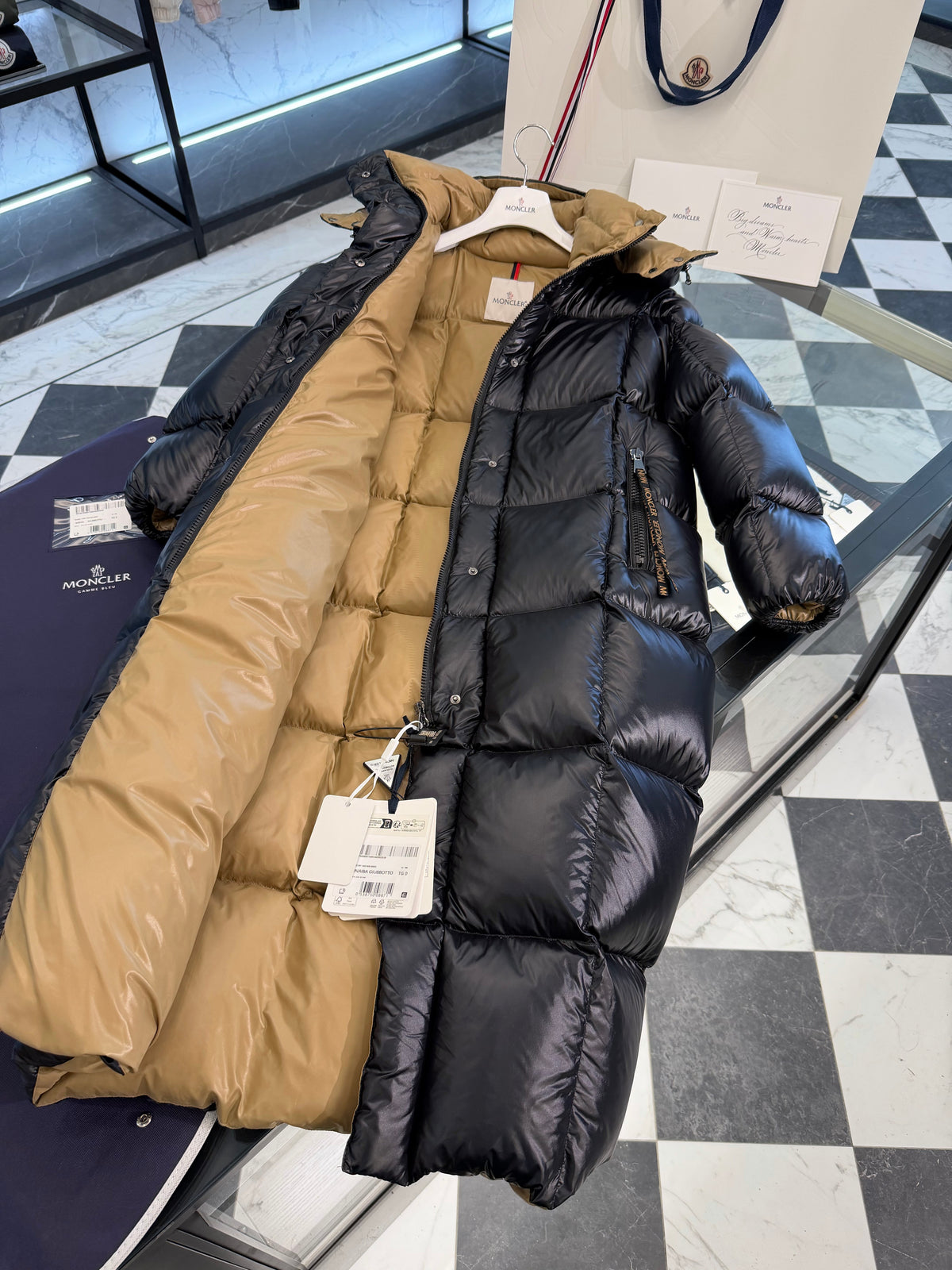 Parnaiba long down jacket