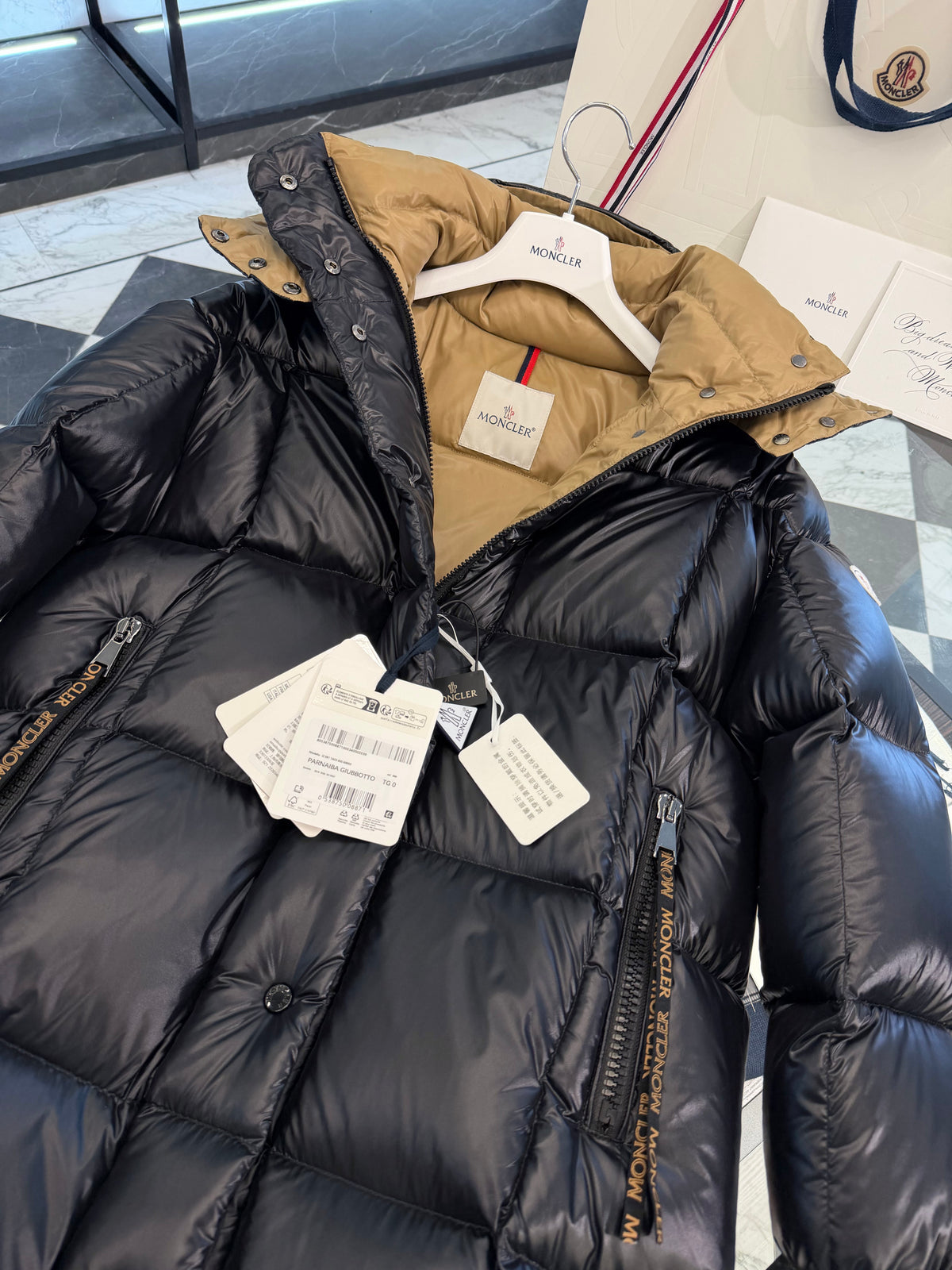 Parnaiba long down jacket