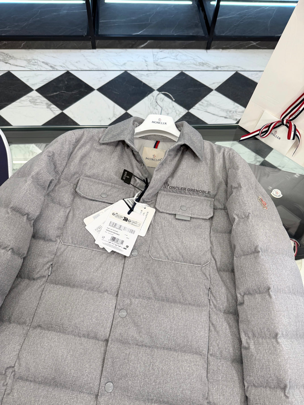 Grenoble Gelt down shirt jacket