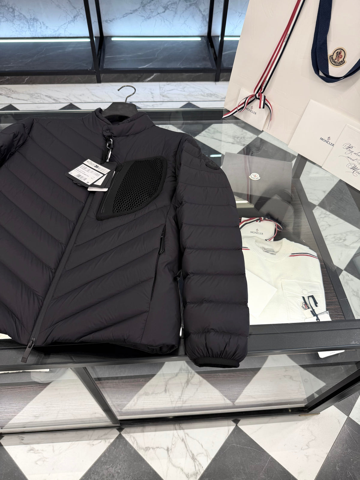 Mackinac down biker jacket