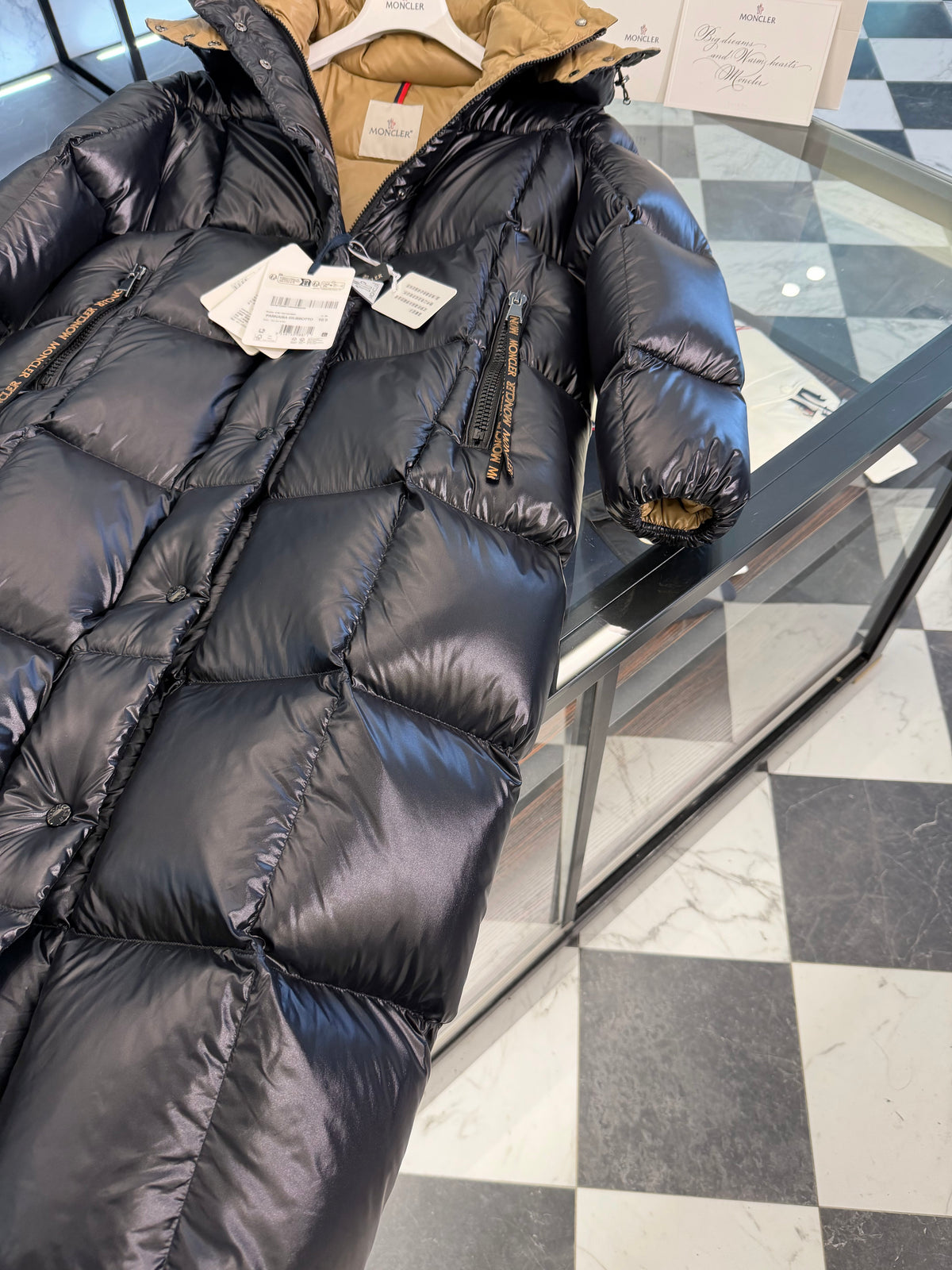 Parnaiba long down jacket