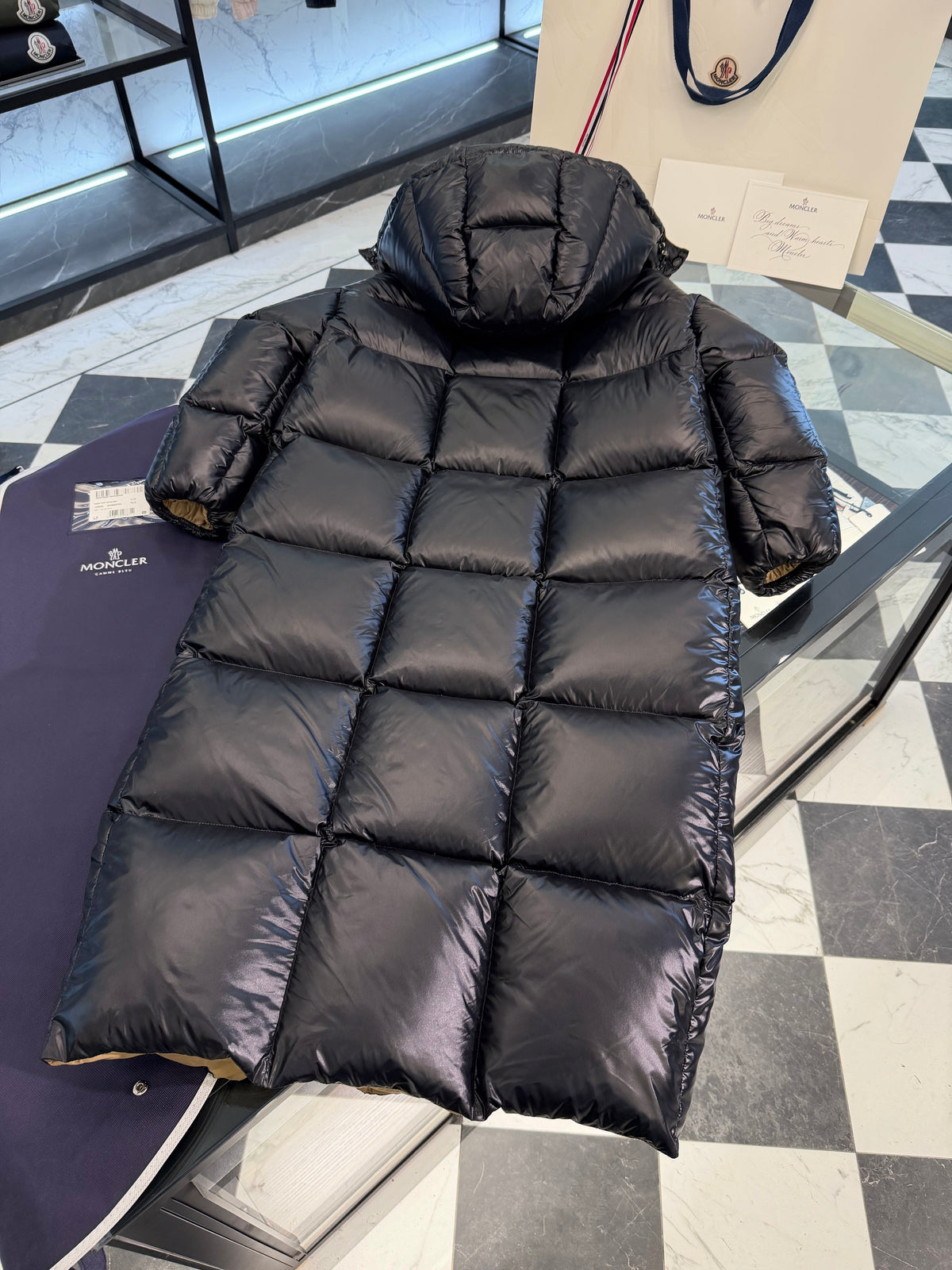 Parnaiba long down jacket