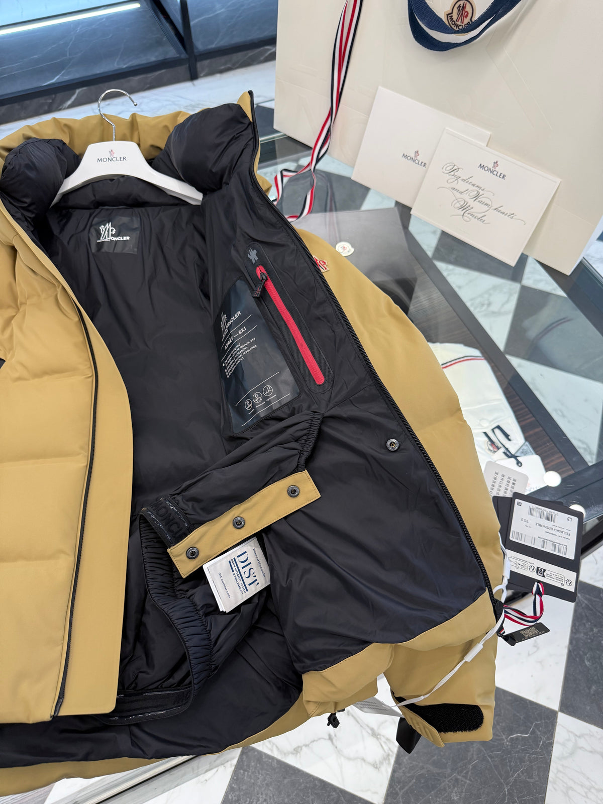 Grenoble Fellberg down ski jacket