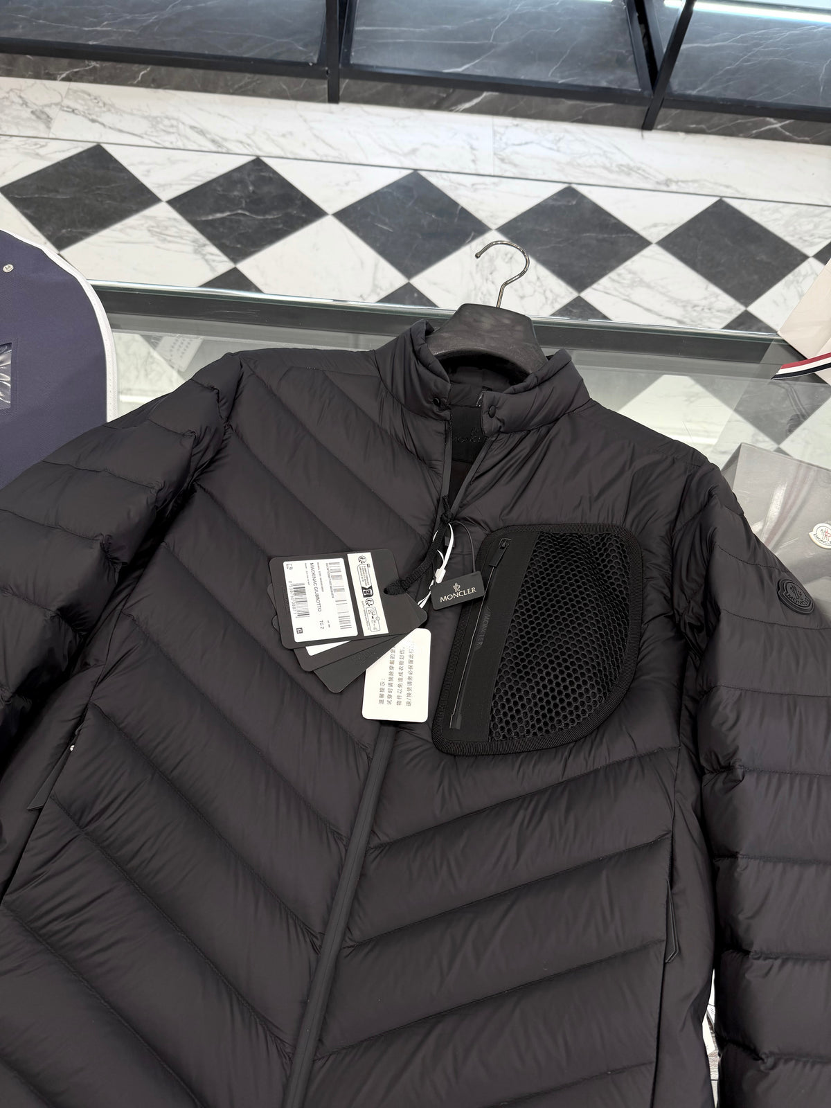 Mackinac down biker jacket